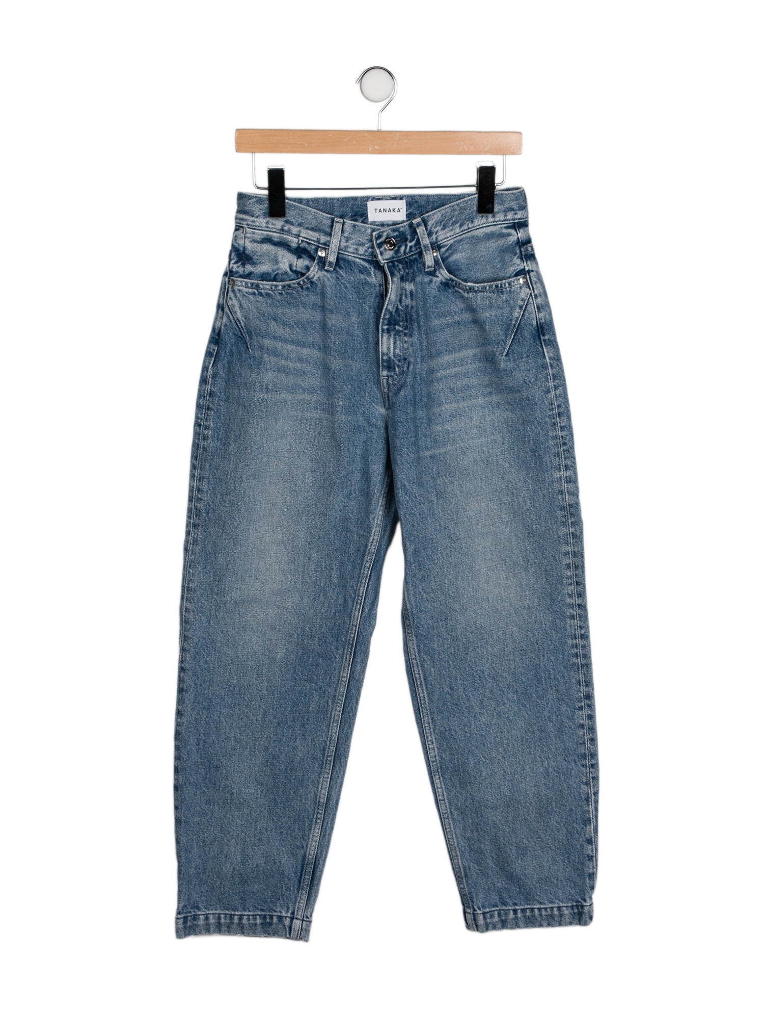 Tanaka Mid-Rise Straight Leg Jeans