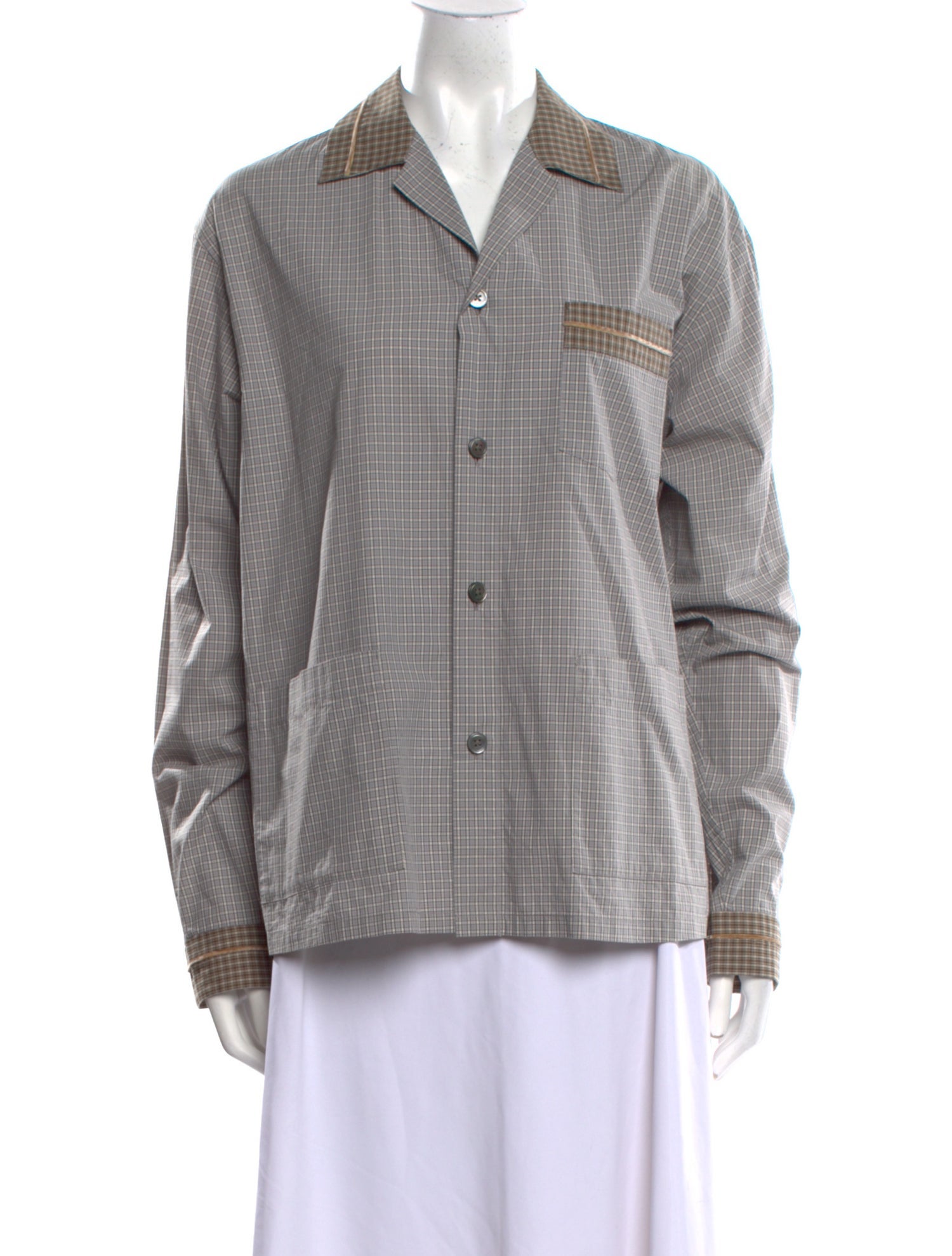 Tanaka Long Sleeve Button-Up Top