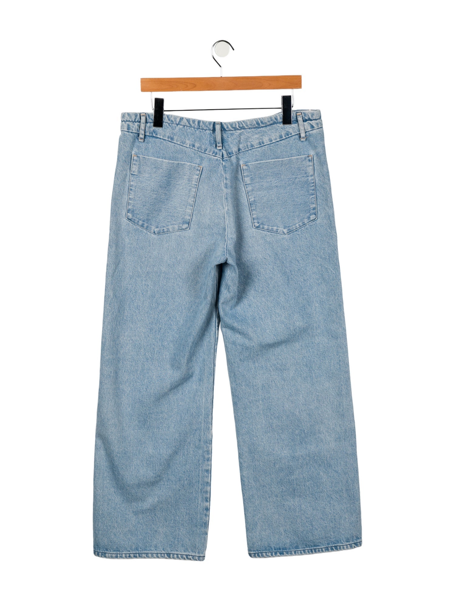 Tanaka Mid-Rise Wide Leg Jeans