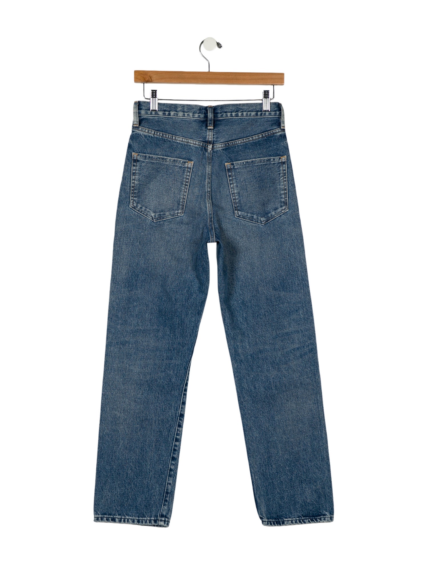 Tanaka High-Rise Straight Leg Jeans