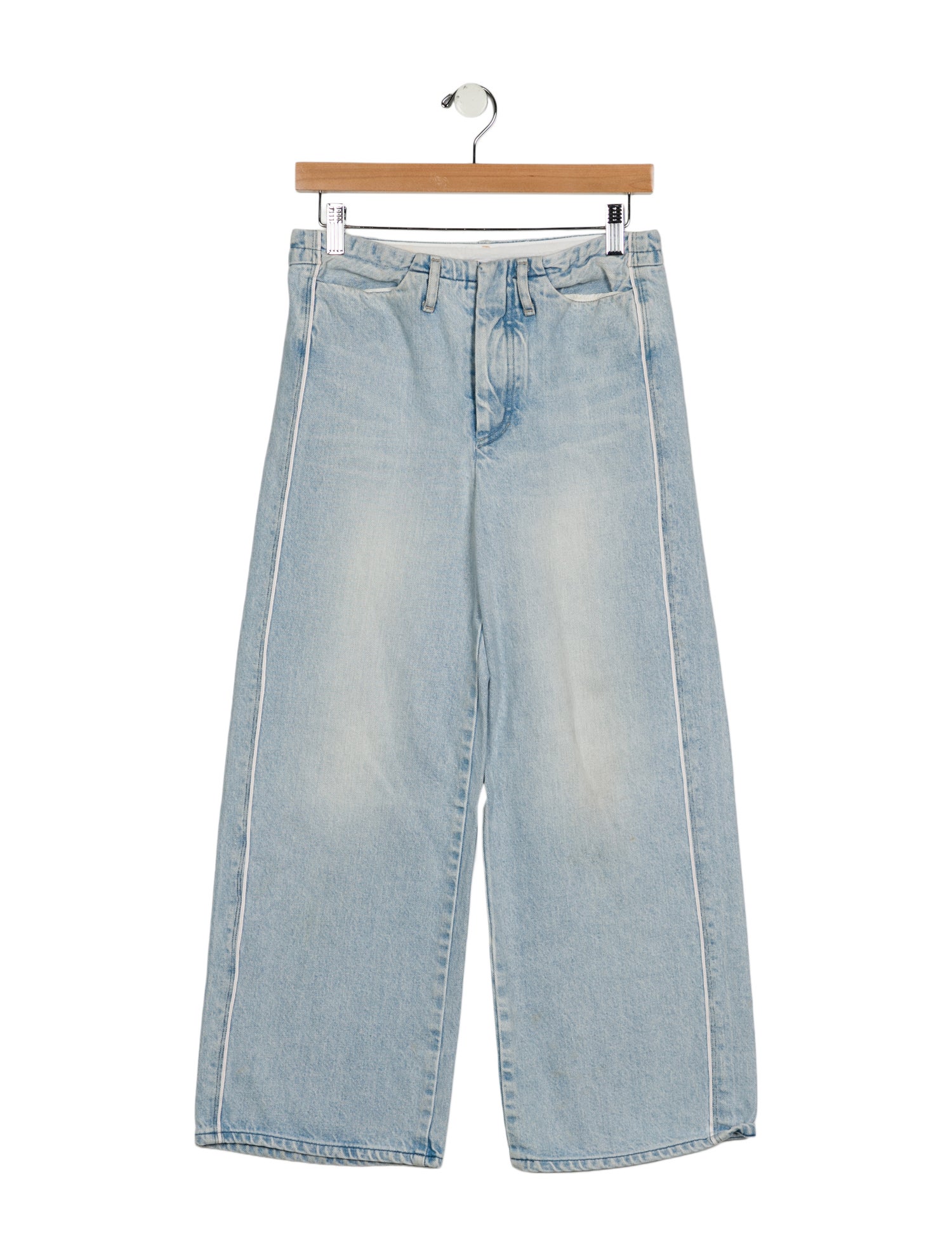 Tanaka Mid-Rise Wide Leg Jeans