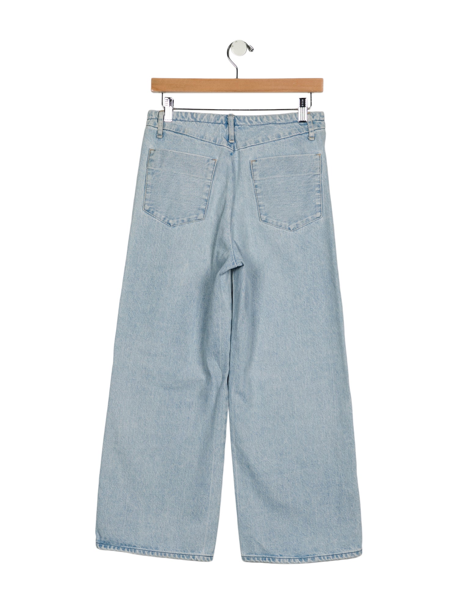 Tanaka Mid-Rise Wide Leg Jeans