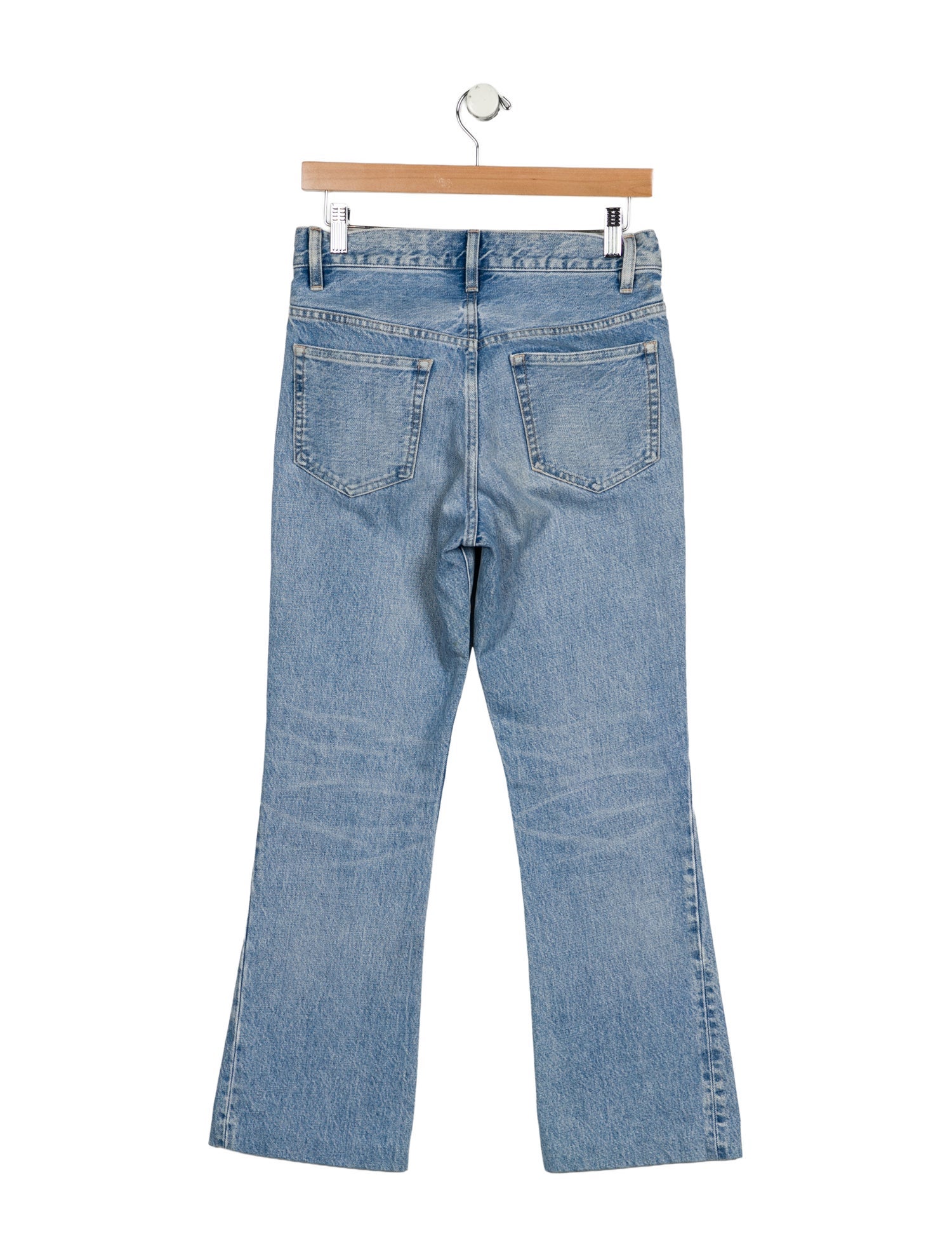 Tanaka Mid-Rise Straight Leg Jeans