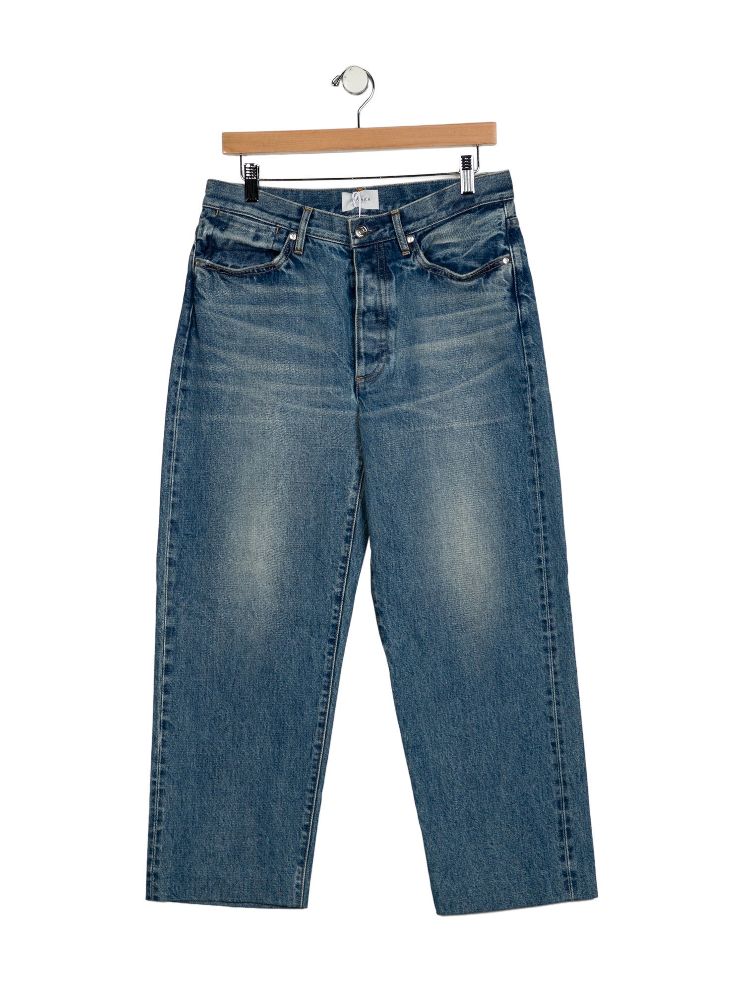 Tanaka High-Rise Wide Leg Jeans