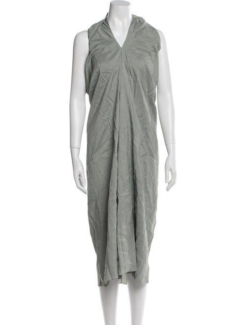 Tanaka V-Neck Midi Length Dress