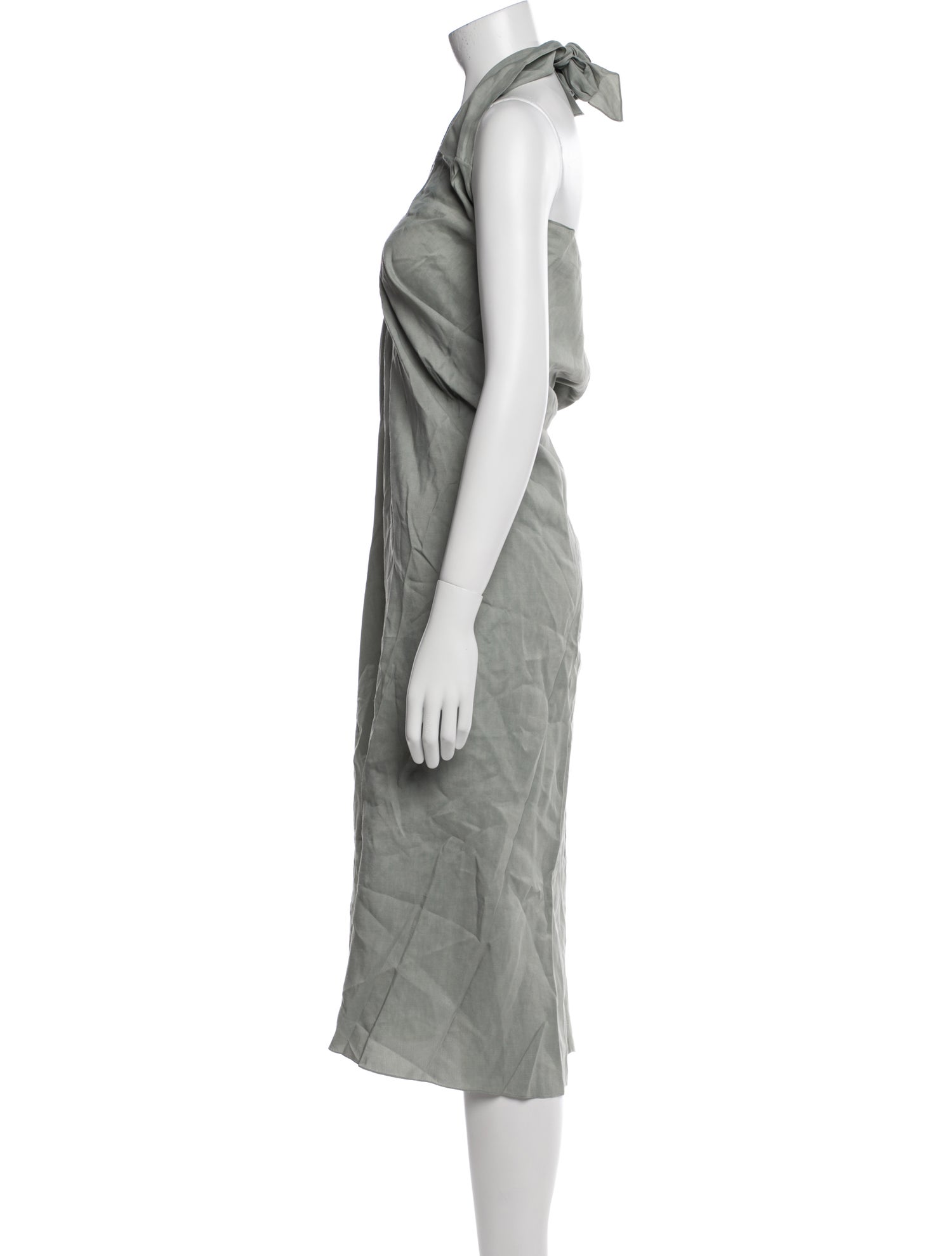 Tanaka V-Neck Midi Length Dress