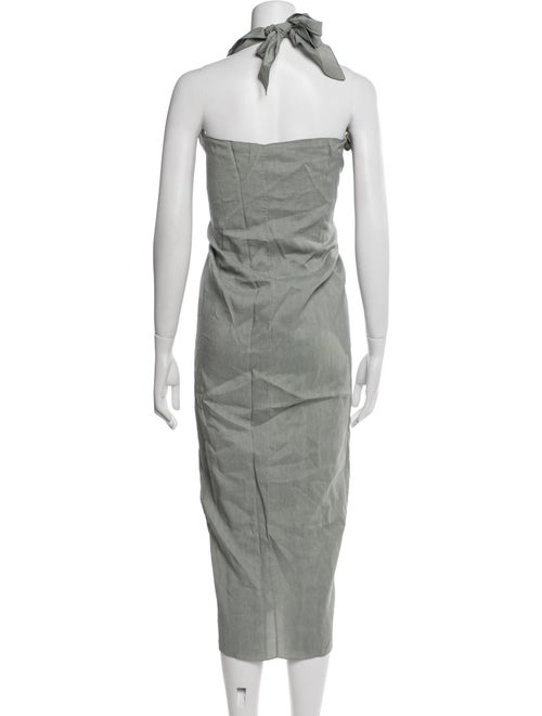 Tanaka V-Neck Midi Length Dress