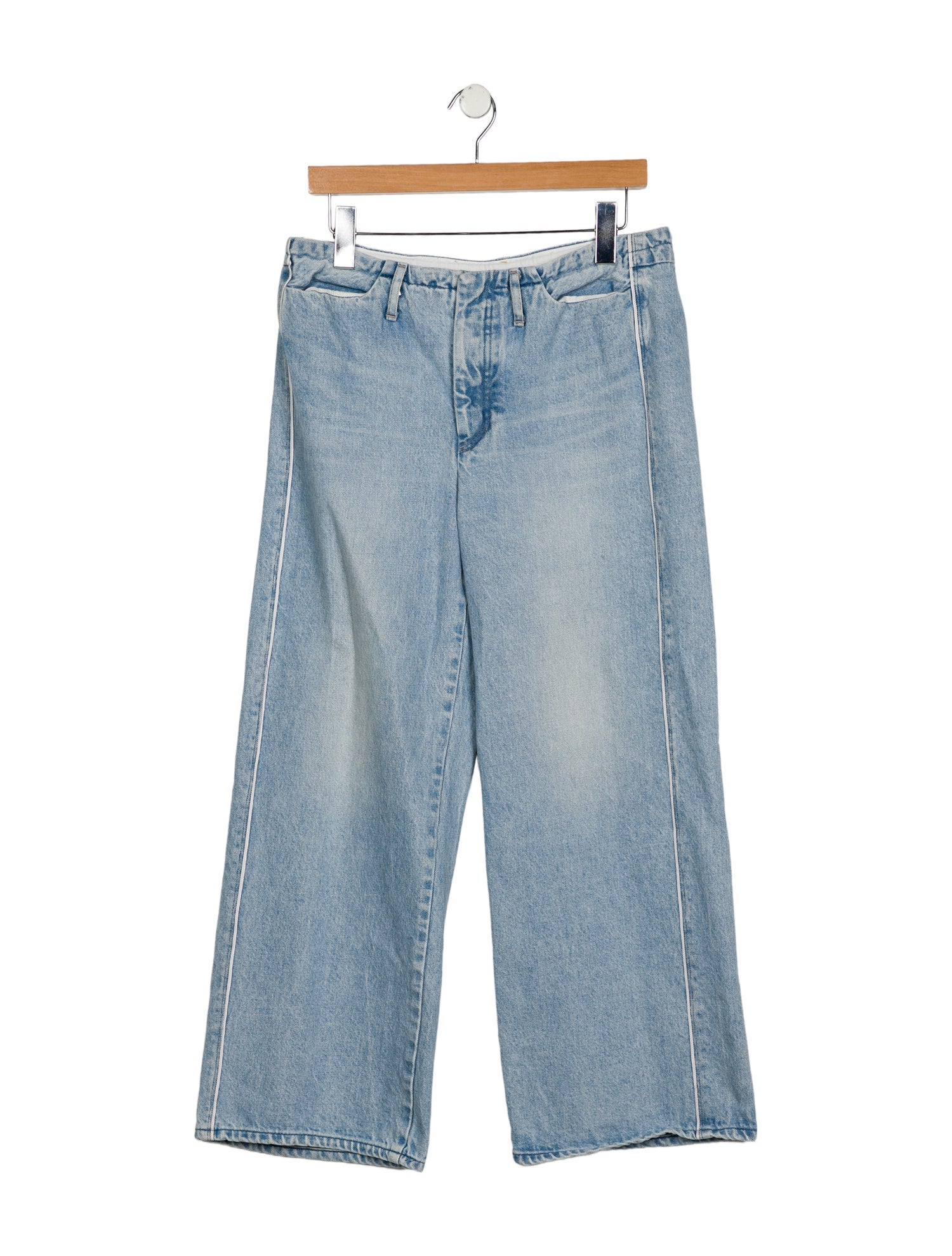 Tanaka Mid-Rise Wide Leg Jeans