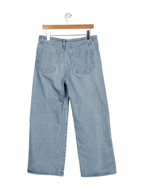 Tanaka Mid-Rise Wide Leg Jeans