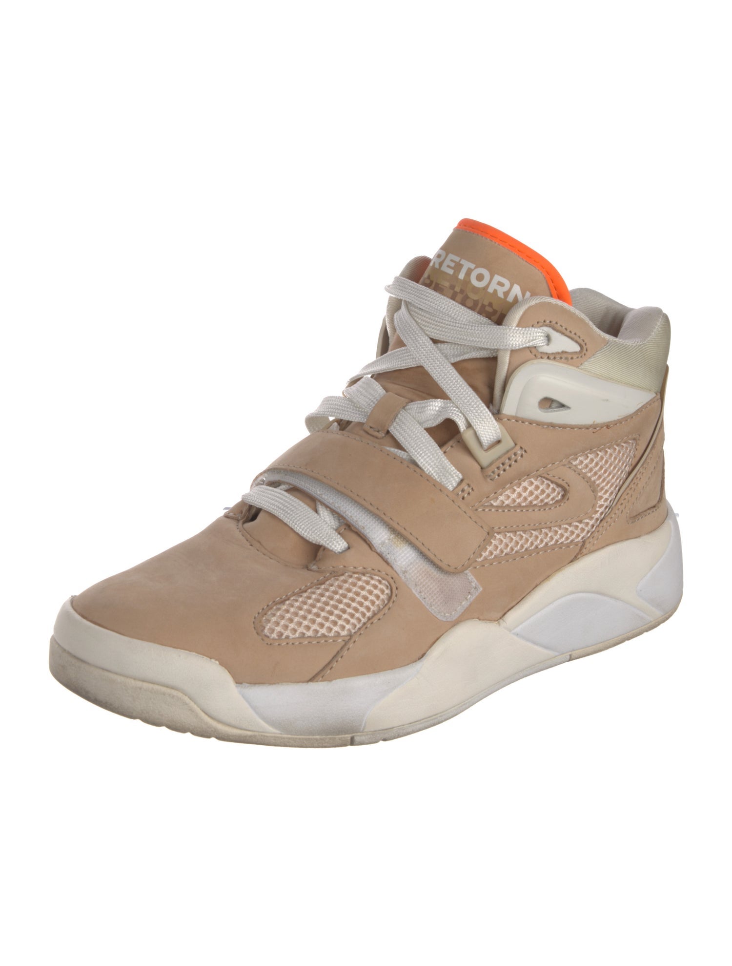 Tretorn x Andre 3000 Benjamin Nubuck Colorblock Pattern Sneakers