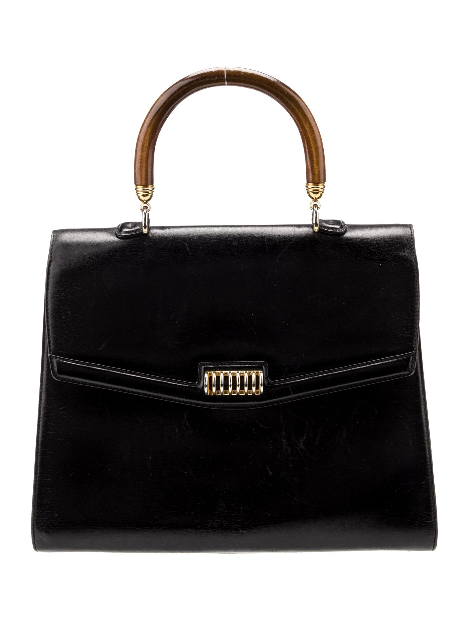 T. Anthony Leather Top Handle Bag
