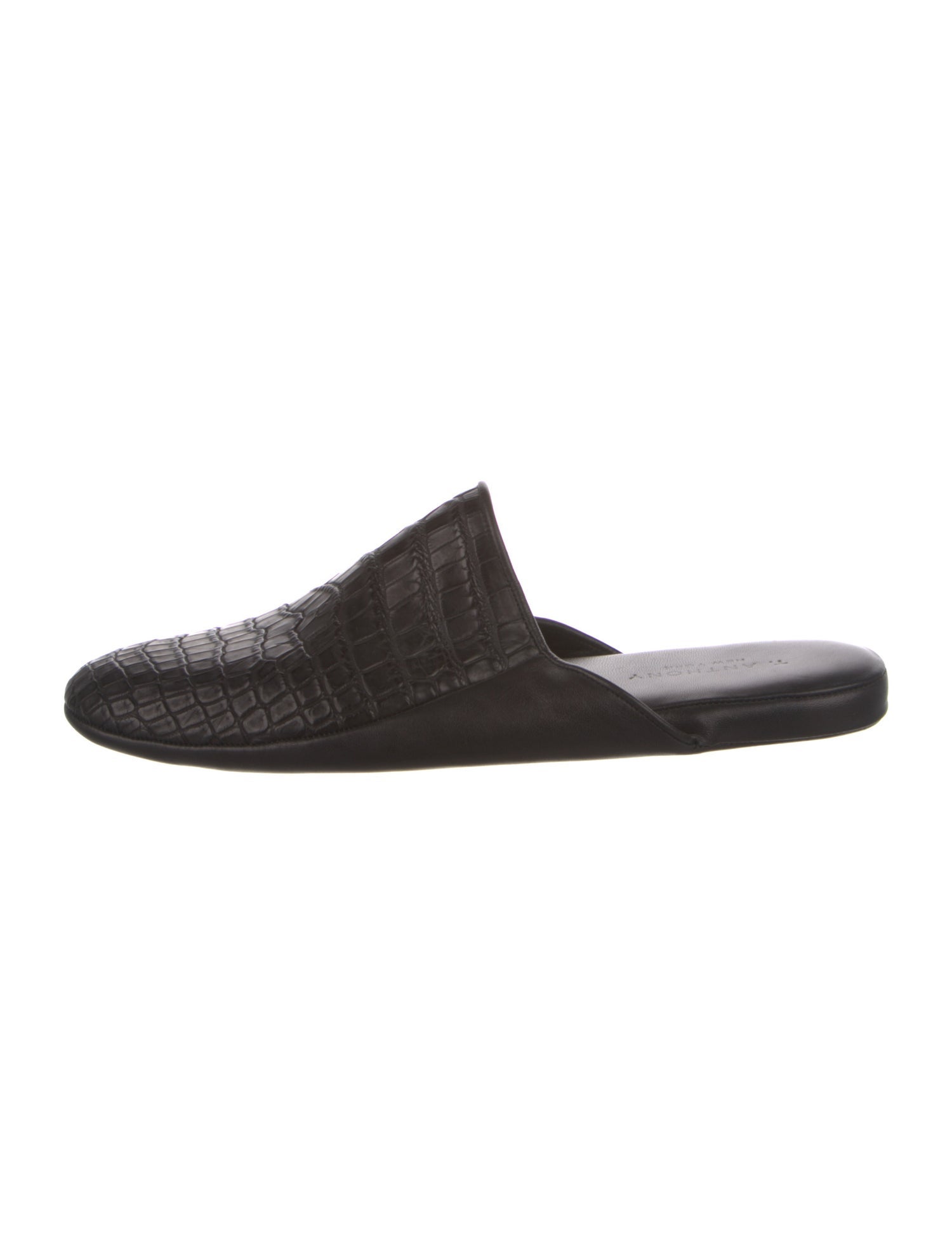 T. Anthony Leather Slippers