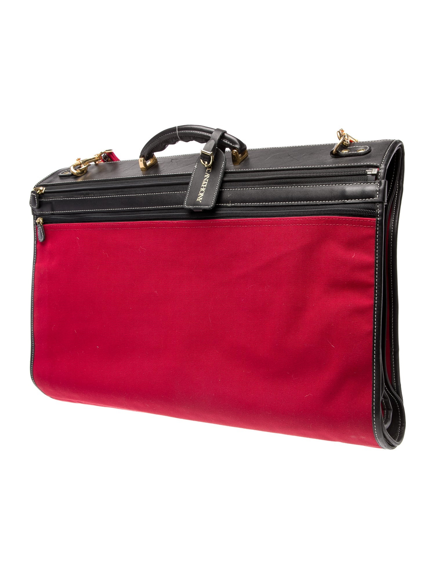 T. Anthony Canvas Suitcase
