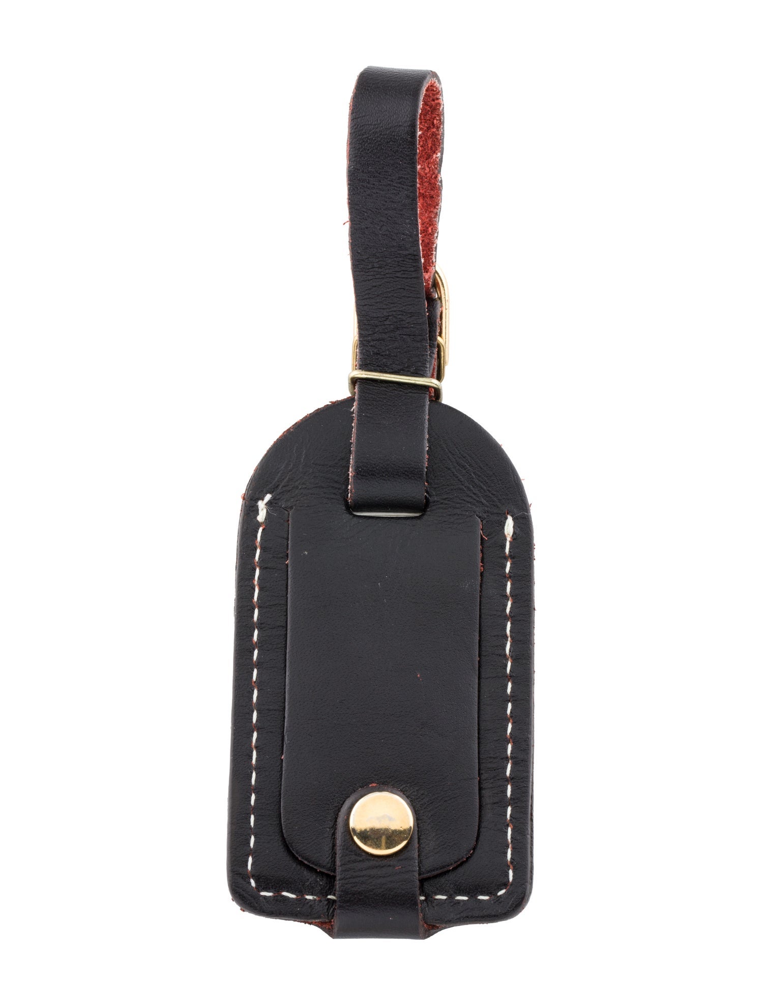 T. Anthony Leather Luggage Tag