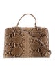 T. Anthony Python Top Handle Bag