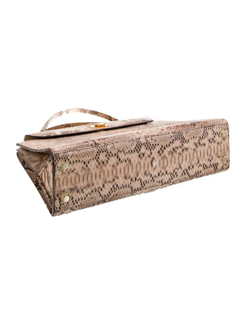 T. Anthony Python Top Handle Bag