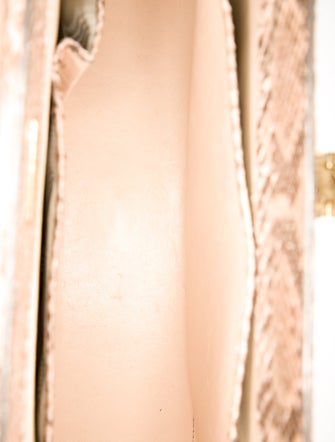 T. Anthony Python Top Handle Bag