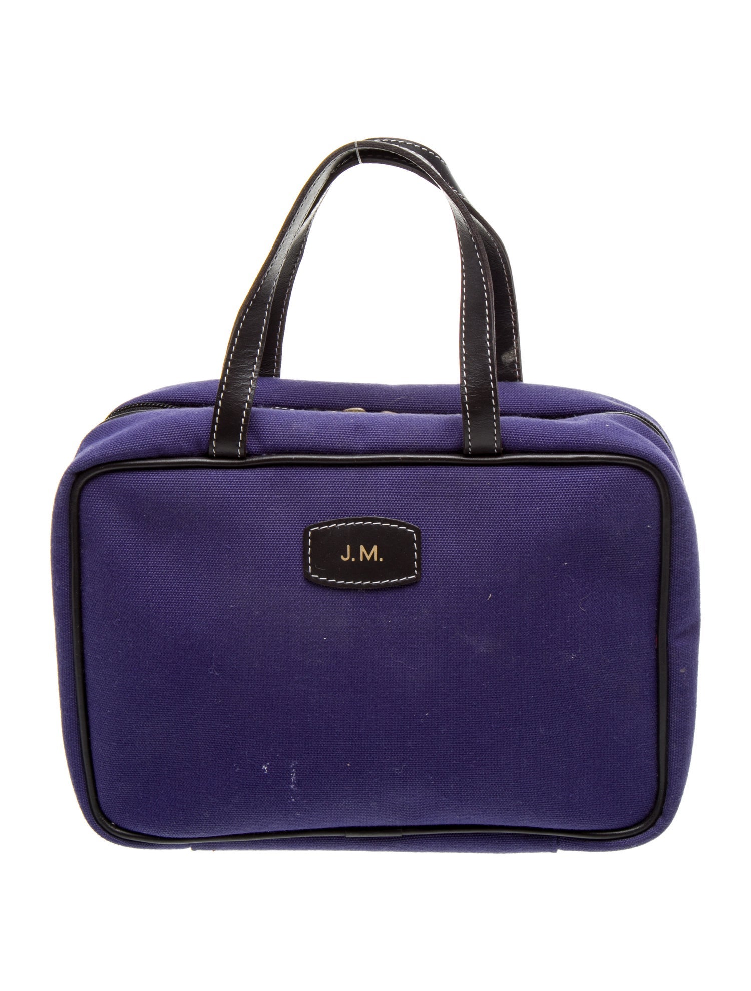 T. Anthony Canvas Top Handle Bag