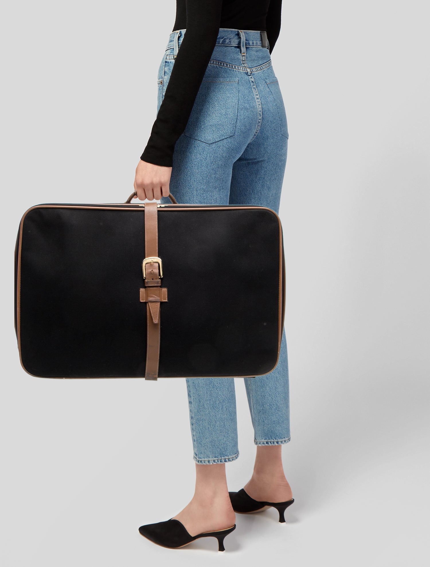 T. Anthony Canvas Suitcase