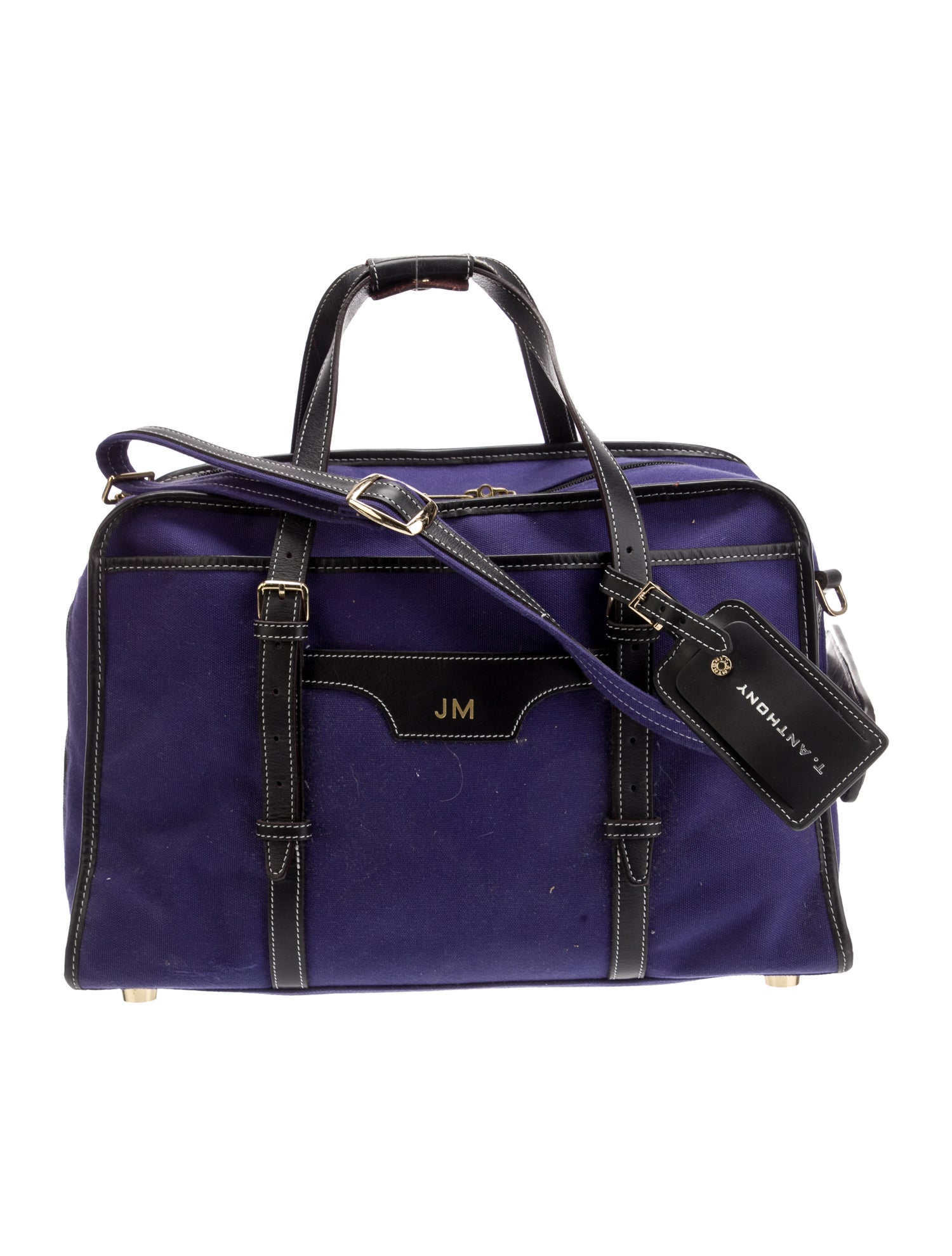 T. Anthony Canvas Crossbody Bag