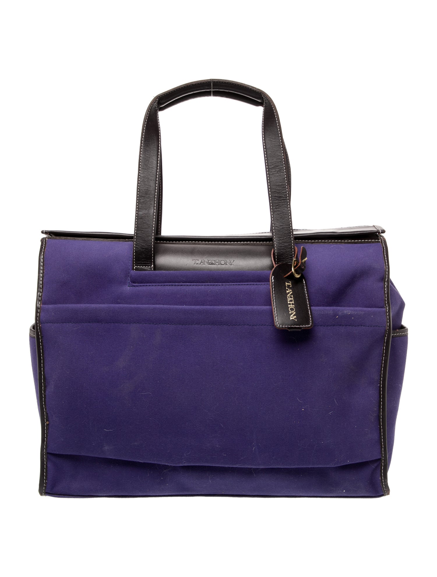 T. Anthony Canvas Shoulder Bag