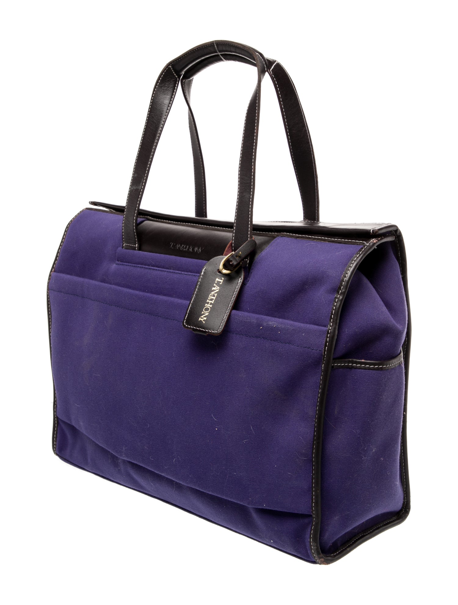 T. Anthony Canvas Shoulder Bag