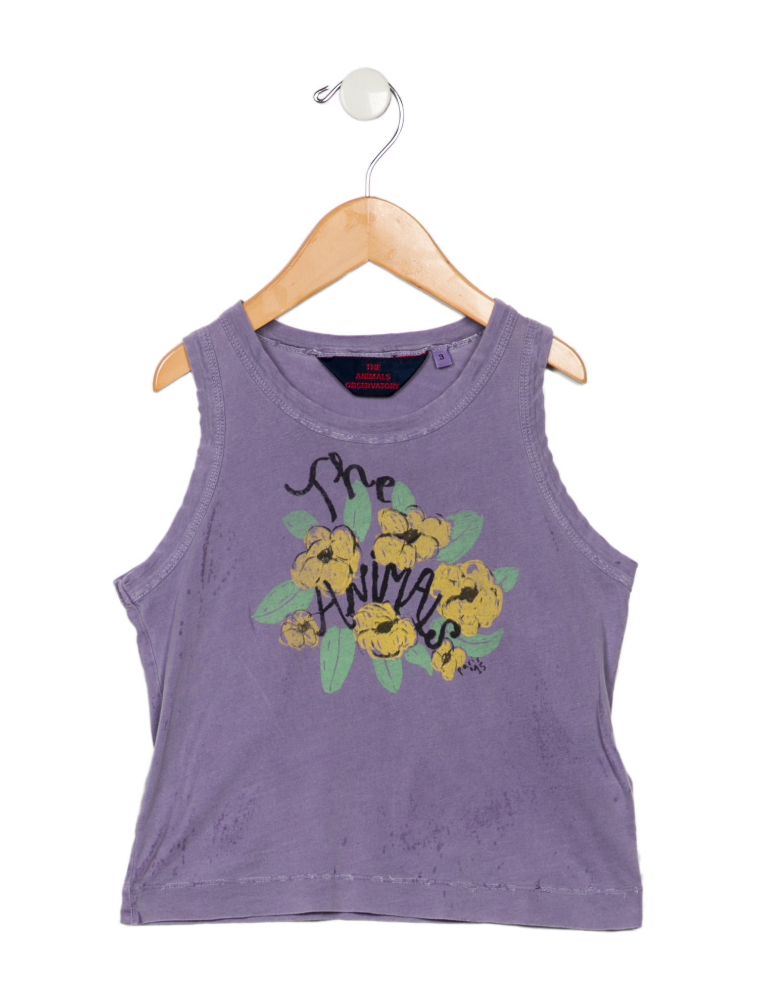 The Animals Observatory Toddler Girls Sleeveless T-Shirt