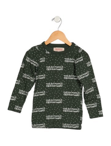 The Animals Observatory Sizes 2-6 Toddler Girls' Pattern Printed Long-Sleeve Shirt 2