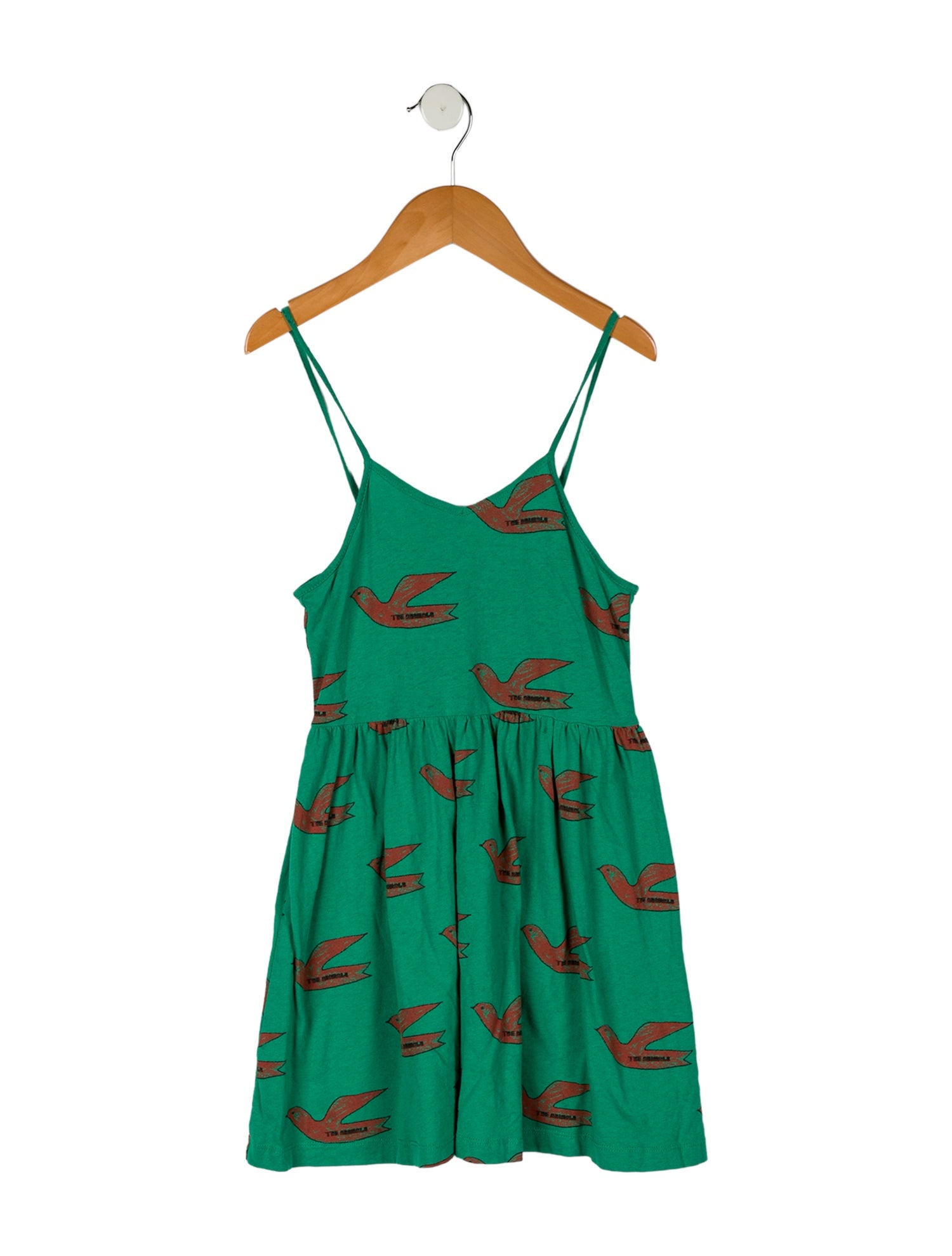 The Animals Observatory Girls' Sleeveless Printed Dress