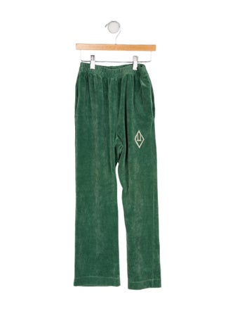 The Animals Observatory Solid Velvet Joggers