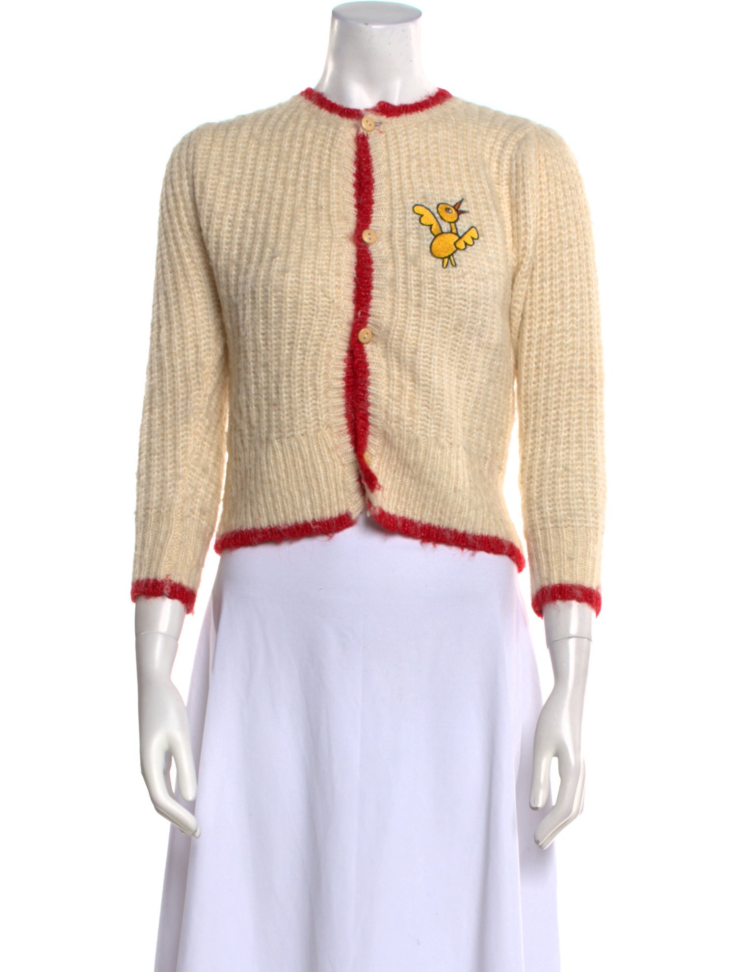 The Animals Observatory Graphic Print Crew Neck Sweater