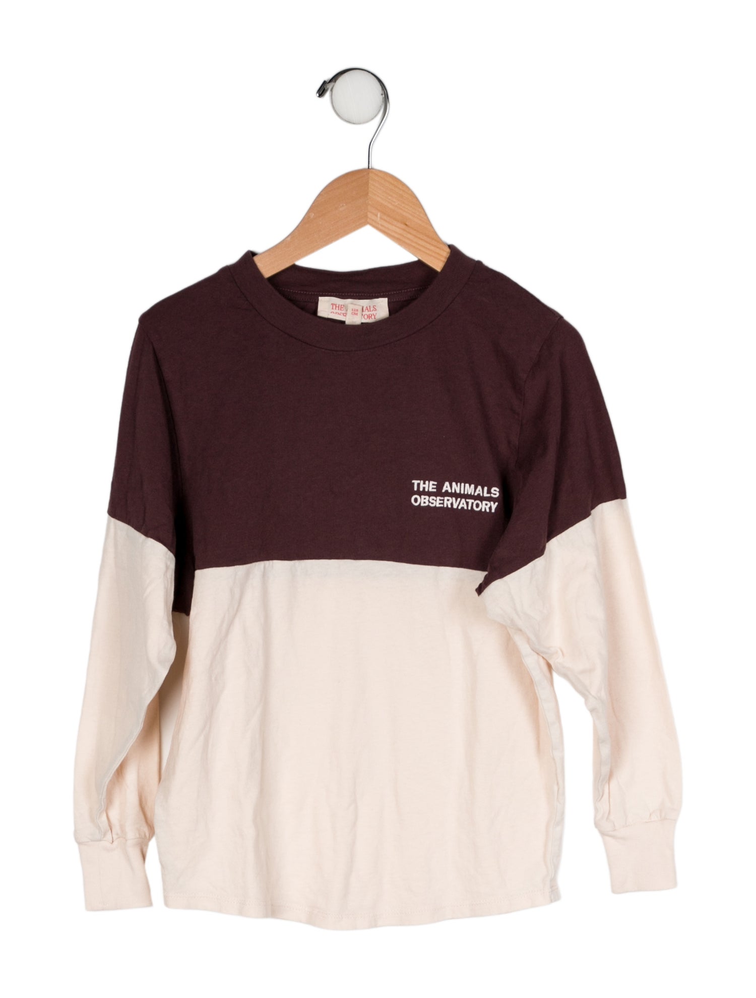 The Animals Observatory Colorblock Long Sleeve Top