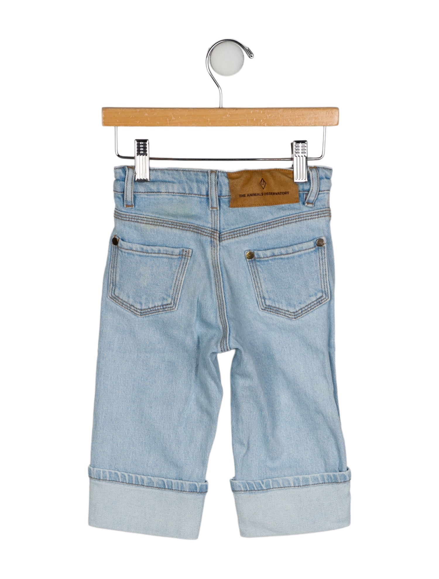 The Animals Observatory Graphic Print Denim Jeans