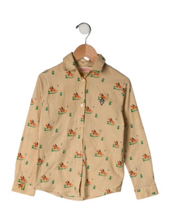 The Animals Observatory Button Up Long Sleeve Shirt