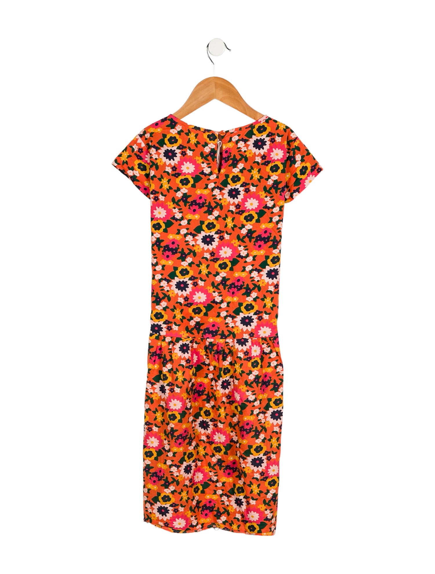 The Animals Observatory Girls' Sleeveless Floral Dress