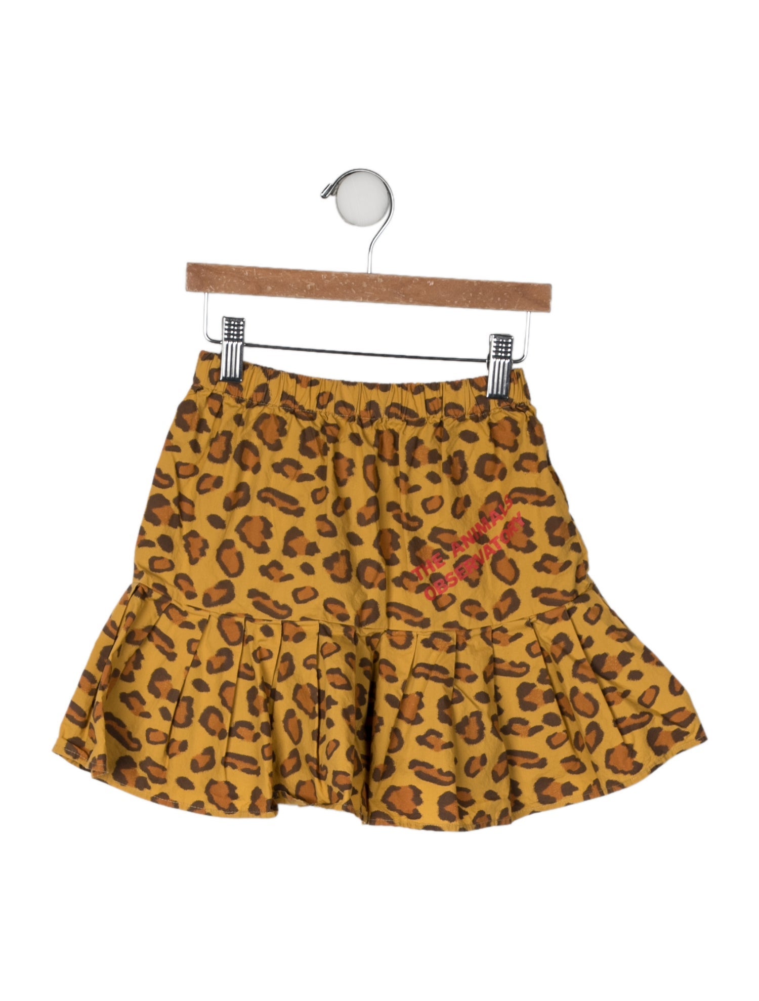 The Animals Observatory Animal Print Skirt