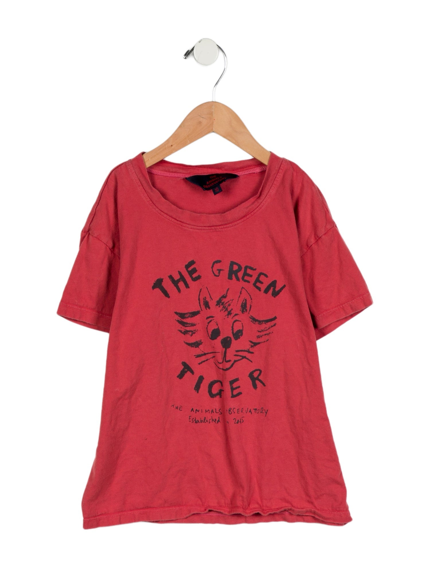 The Animals Observatory Boys' Pattern Print Short-Sleeve T-Shirt