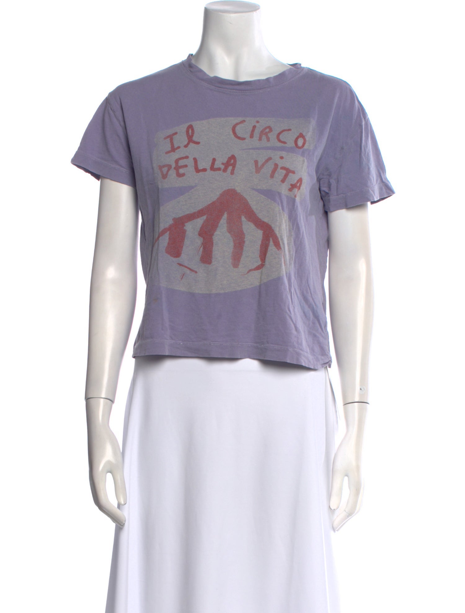 The Animals Observatory Graphic Print Crew Neck T-Shirt