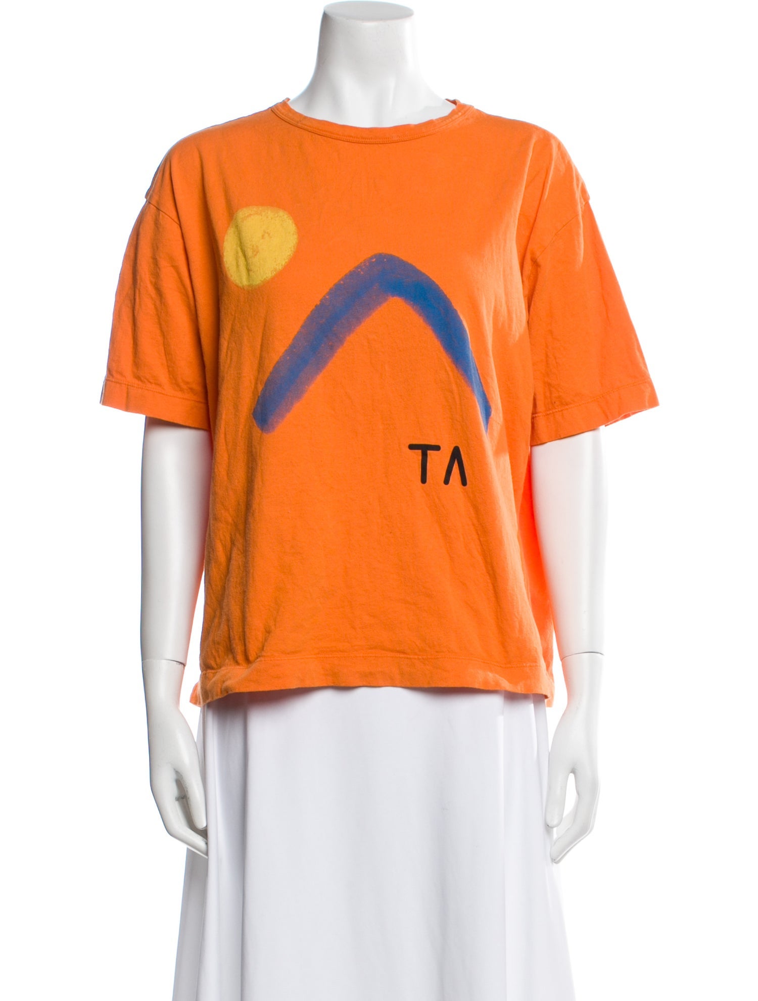 The Animals Observatory Graphic Print Crew Neck T-Shirt