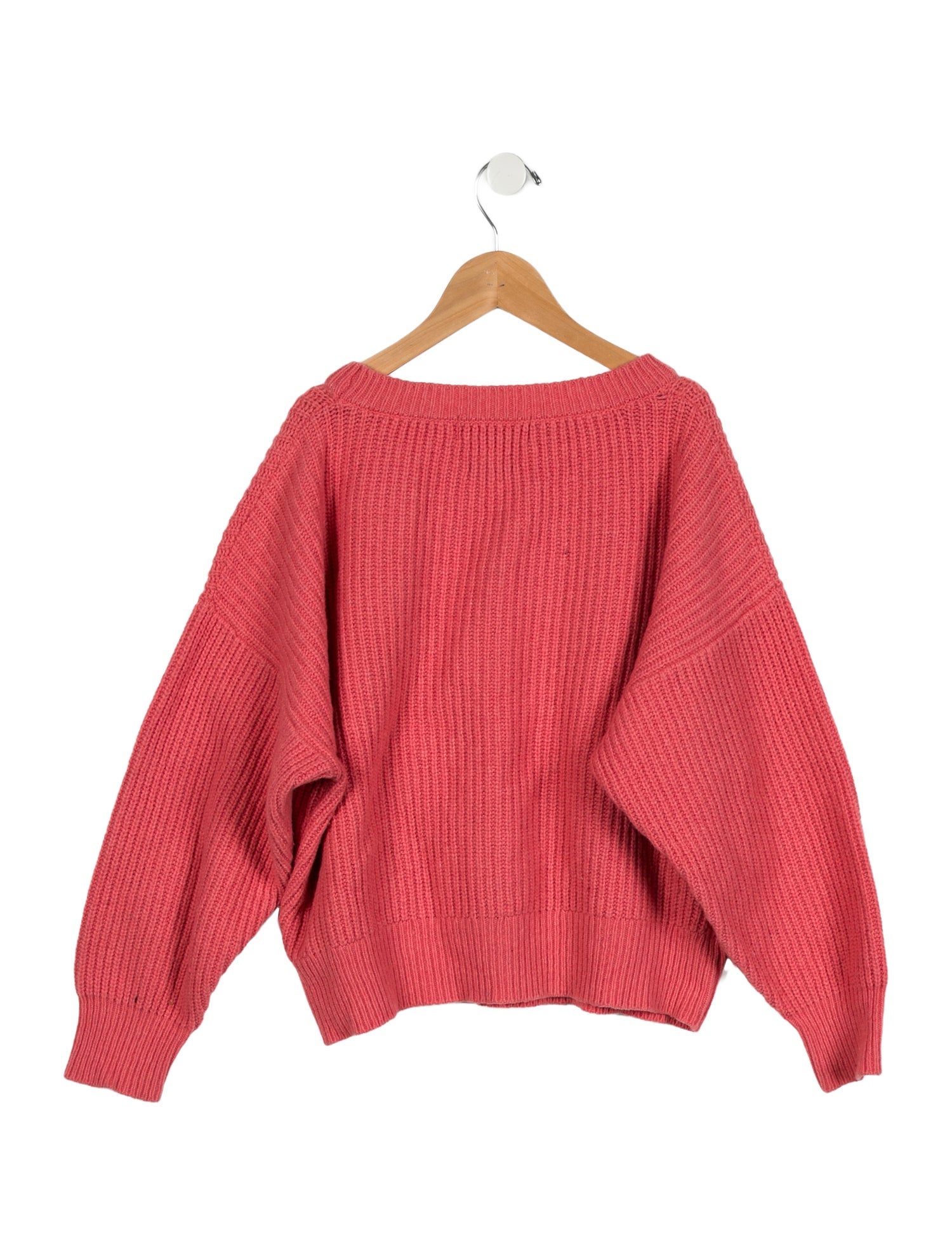 The Animals Observatory Kids Girls' Pink Graphic Wool Sweater