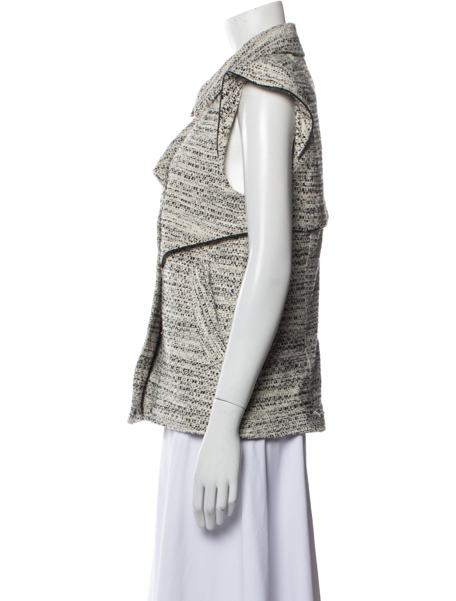 Truth and Pride Tweed Pattern Vest