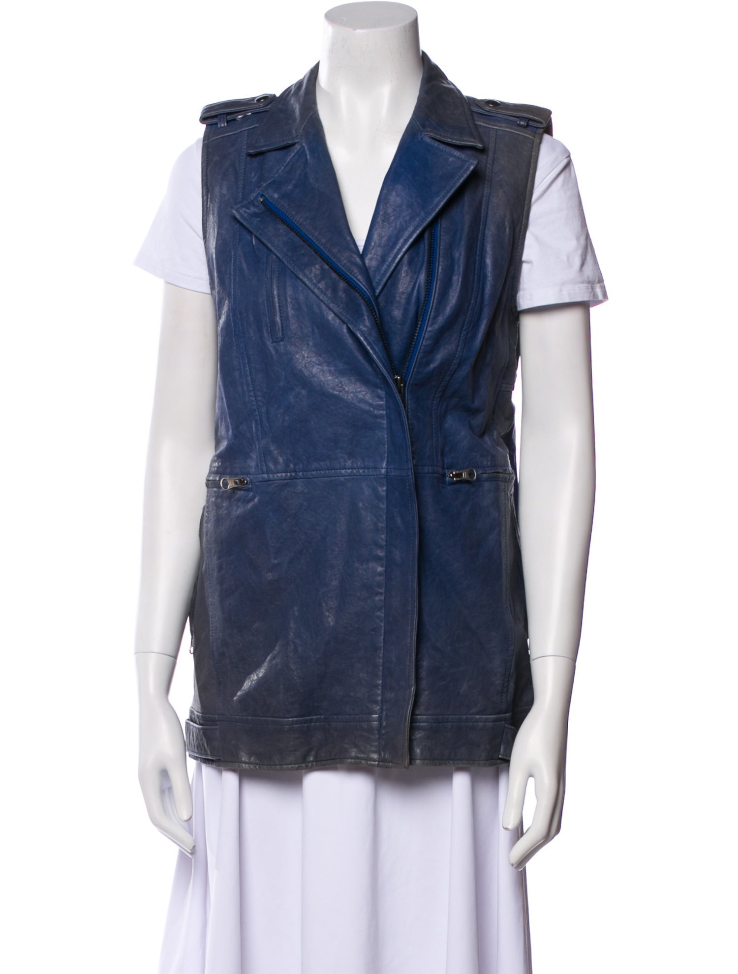 Truth and Pride Leather Vest