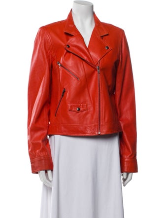 Truth and Pride Leather Biker Jacket