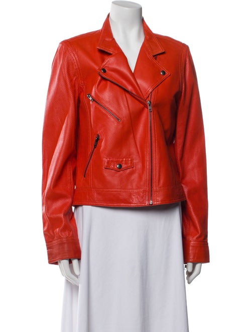 Truth and Pride Leather Biker Jacket