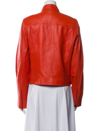 Truth and Pride Leather Biker Jacket