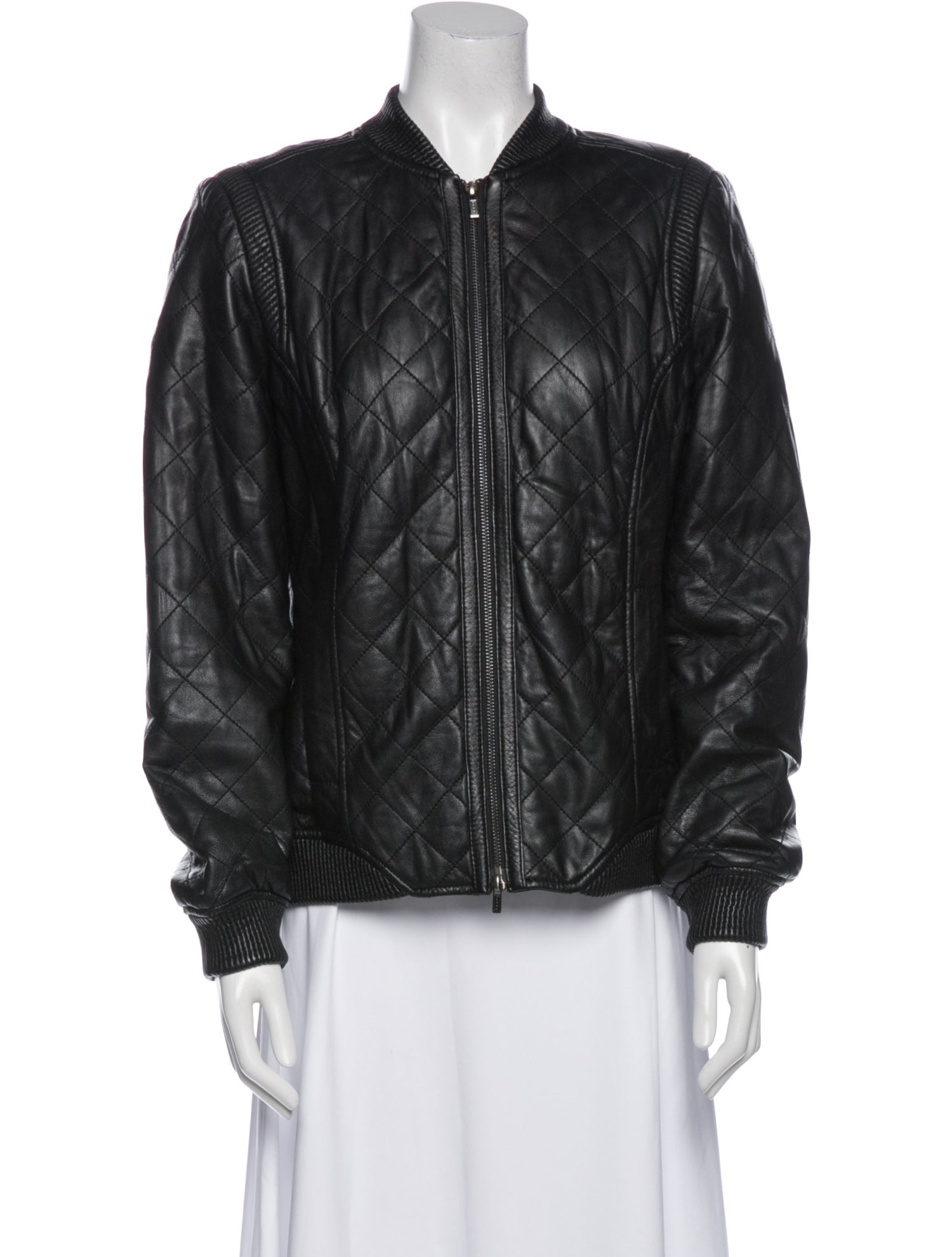 Truth and Pride Leather Bomber Jacket