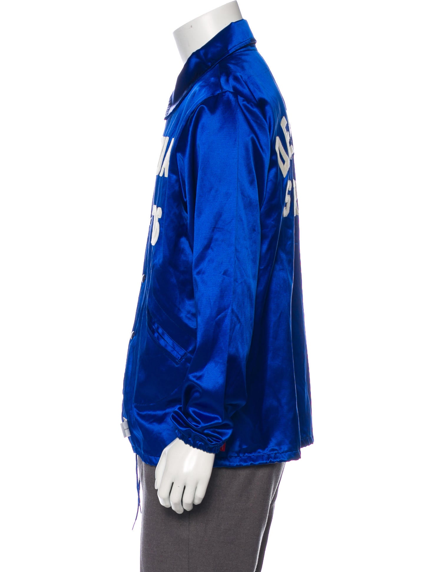 Wtaps x Ebbets Field Satin Coaches Jacket w/ Tags - Blue Outerwear