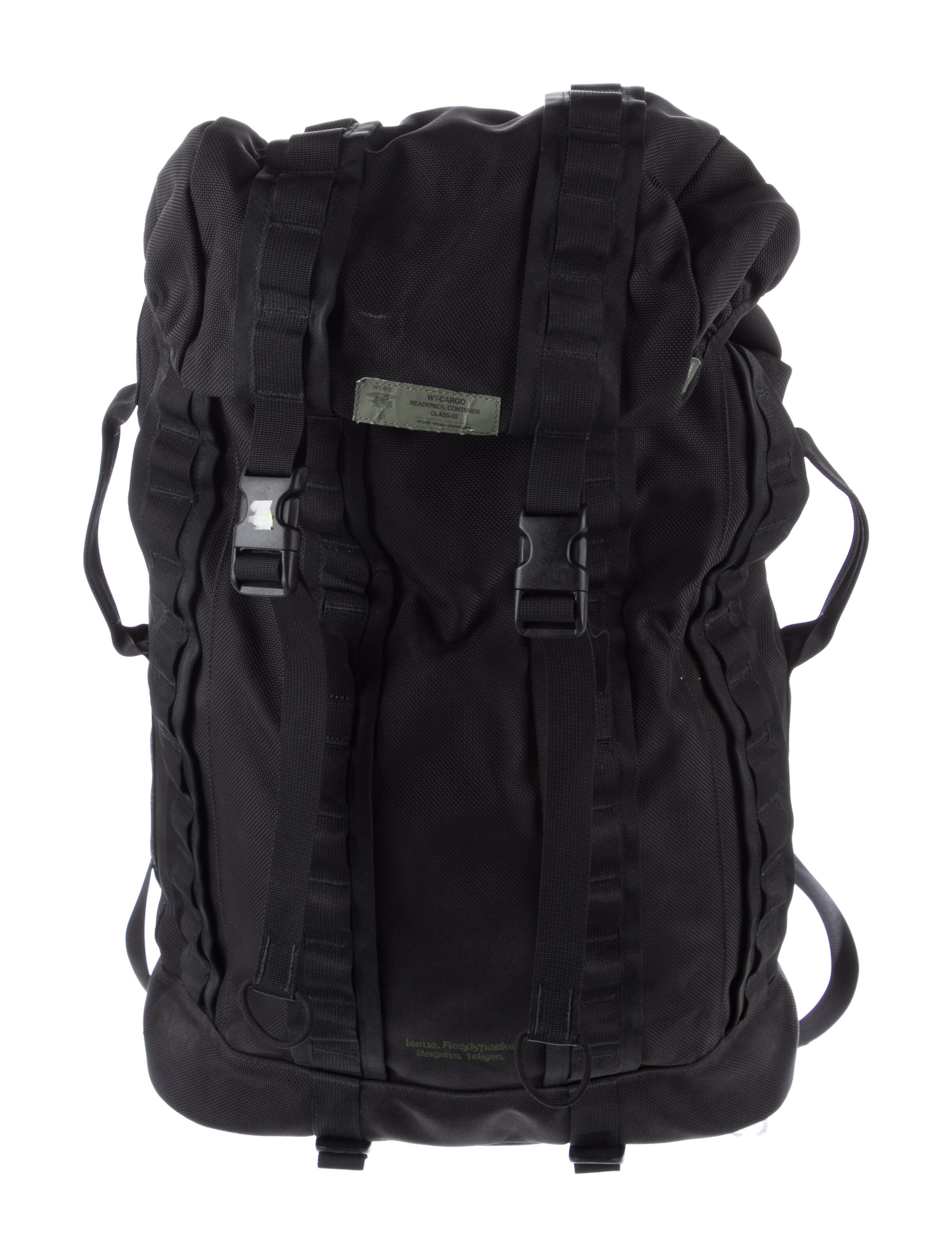 Wtaps Canvas Backpack - Black Backpacks, Bags - WTAPS20232 | The  