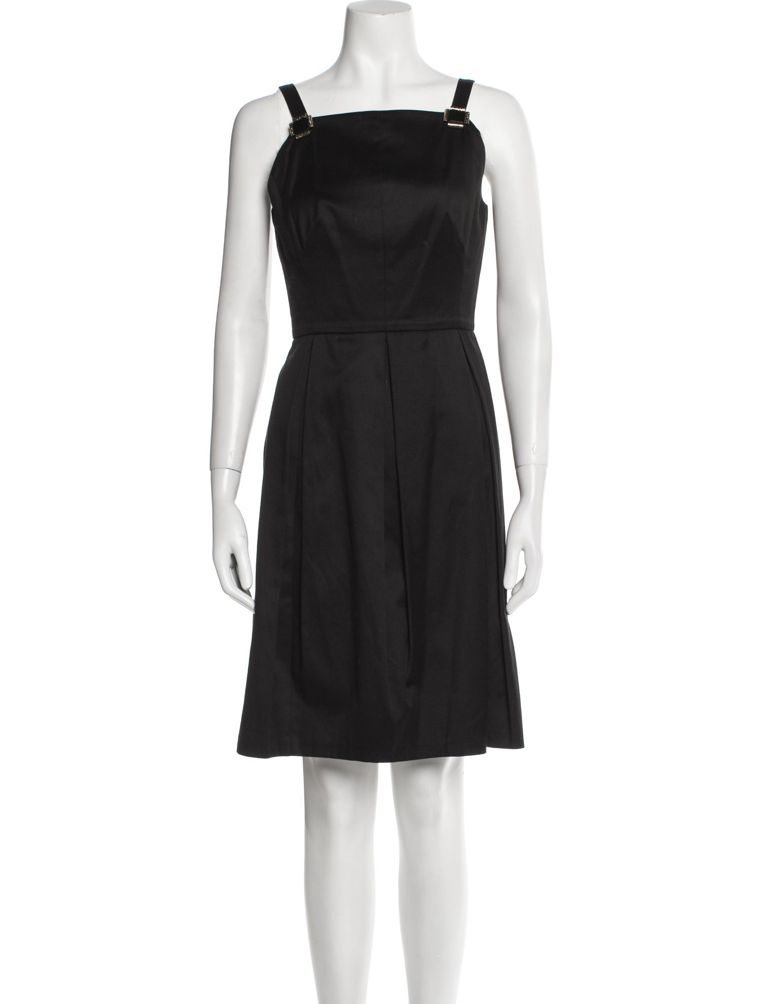 Tara Jarmon Square Neckline Knee-Length Dress