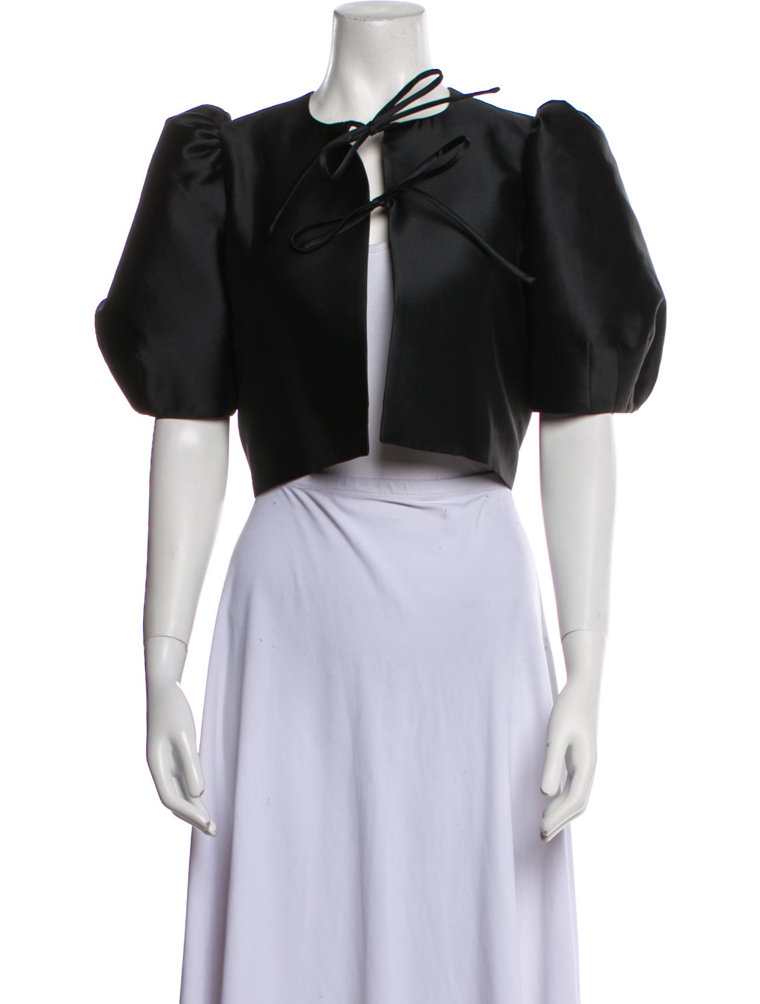 Tara Jarmon Crew Neck Short Sleeve Crop Top w/ Tags